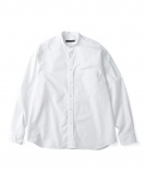 BAND COLLAR SHIRT WHITE ￥26,400 size:S