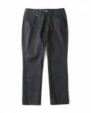STRETCH CHINO SLIM FIT PANTS BLACK ￥27,500 size:S / M