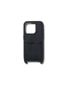 LEATHER PHONE CASE for iPhone 15 Pro BLACK ￥11,000