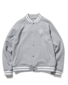 COMPACT DOUBLE KNIT SP LOGO VARSITY JACKET GRAY ￥41,800 size:M