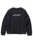 SOPHNET. LOGO CREWNECK SWEAT BLACK ￥23,100 size:M