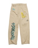 SIMON TAYLOR : LOGO CHINO PANTS BEIGE ￥41,800 size:S