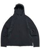 TECH ZIP UP HOODIE BLACK ￥37,400 size:S
