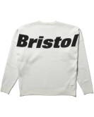 BIG LOGO CREWNECK KNIT OFF WHITE ￥23,100 size:S 