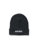 EMBROIDERY LOGO BEANIE BLACK ￥7,700