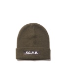 EMBROIDERY LOGO BEANIE KHAKI ￥7,700