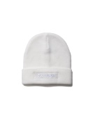 EMBROIDERY LOGO BEANIE WHITE ￥7,700