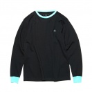 L/S COLOR RIBBED TEE BLACK ￥14,300 size:1
