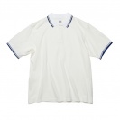 S/S SEED STITCH WIDE POLO WHITE ￥16,500 size:2