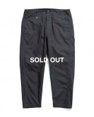 RIP STOP TAPERED UTILITY PANTS BLACK ￥30,800 
