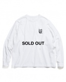 AUTHENTIC LOGO L/S WIDE TEE WHITE ￥17,600 