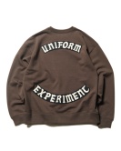 CHENILLE SWEATSHIRT BROWN ￥28,600 size:1 / 2