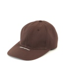 VISOR LOGO CAP BROWN ￥9,900