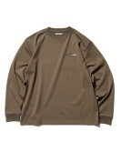 LABEL L/S TEE KHAKI ￥18,700 size:1 