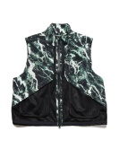 MARBLE TECH VEST BLACK ¥45,100 size:2 MARBLE TECH VEST BLACK ¥45,100 size:2