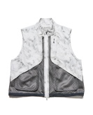 MARBLE TECH VEST WHITE ¥45,100 size:2 MARBLE TECH VEST WHITE ¥45,100 size:2