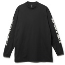 R+278 PRINT L/S BLACK ￥22.000 size:M