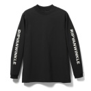 R+321 PRINT L/S BLACK ￥24.200 size:L