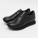 FTC2612004 LEATHER SNEAKERS (LACELESS) BLACK ￥46200 size:27