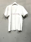 sc.0030SS24 the sound of the soloist. (s/s pocket tee) white ￥16390 size:46 / 48 / 50