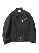 sj.0011aSS24 back gusset sleeve worker jacket. black ￥98890 size:44