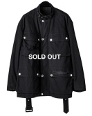 sj.0005aSS24   back gusset sleeve motorcycle jacket.(clash) black ￥208890 