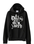 sc.0023bAW24  hoodie.(days of our youth grey) black ￥35090 size:46 / 50