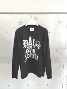 sc.0019bAW24  l/s tee.(days of our youth grey) black ￥17490 size:46 / 48  