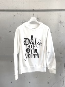 sc.0021bAW24  crew neck sweat shirt.(days of our youth grey) white ￥26290 size:46 / 48 