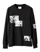 sc.0012AW24 crew neck sweat shirt. black ￥30690 size:48 / 50