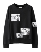 sc.0012AW24 crew neck sweat shirt. black ￥30690 size:48 / 50