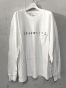 sc.0006SS25 oversized l/s tee.(plainsong) white ¥19690 size:44 sc.0006SS25 oversized l/s tee.(plainsong) white ¥19690 size:44