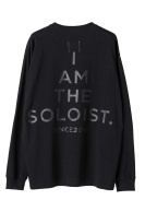 snec.0009　L/S Oversized Tee.(I AM THE SOLOIST.) BLACK ￥10890 size:S / XL