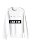 sc.0021AW25 post classical crewneck sweatshirt. white ¥26290 sc.0021AW25 post classical crewneck sweatshirt. white ¥26290